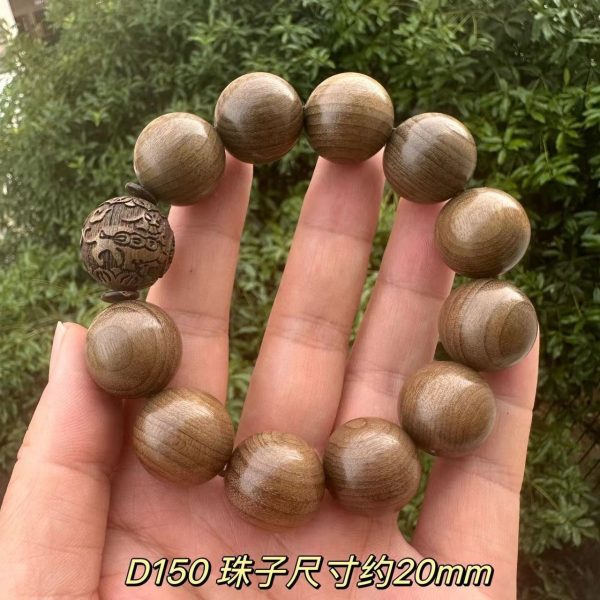 African Small-Leaf Red Sandalwood Buddha Beads Bracelets, Pixiu Agate Accessories, Various Styles of Rosary Bracelets for Men and Women, Wholesale - 图片 21
